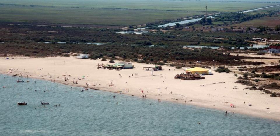 plaja Sulina din delta dunarii